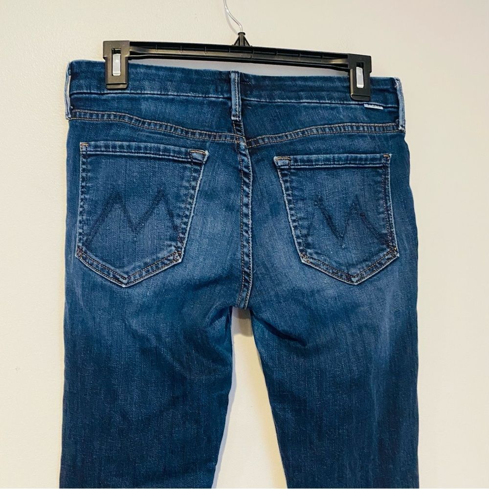 MOTHER Dark Blue Women's Jeans - Picture 5 of 9